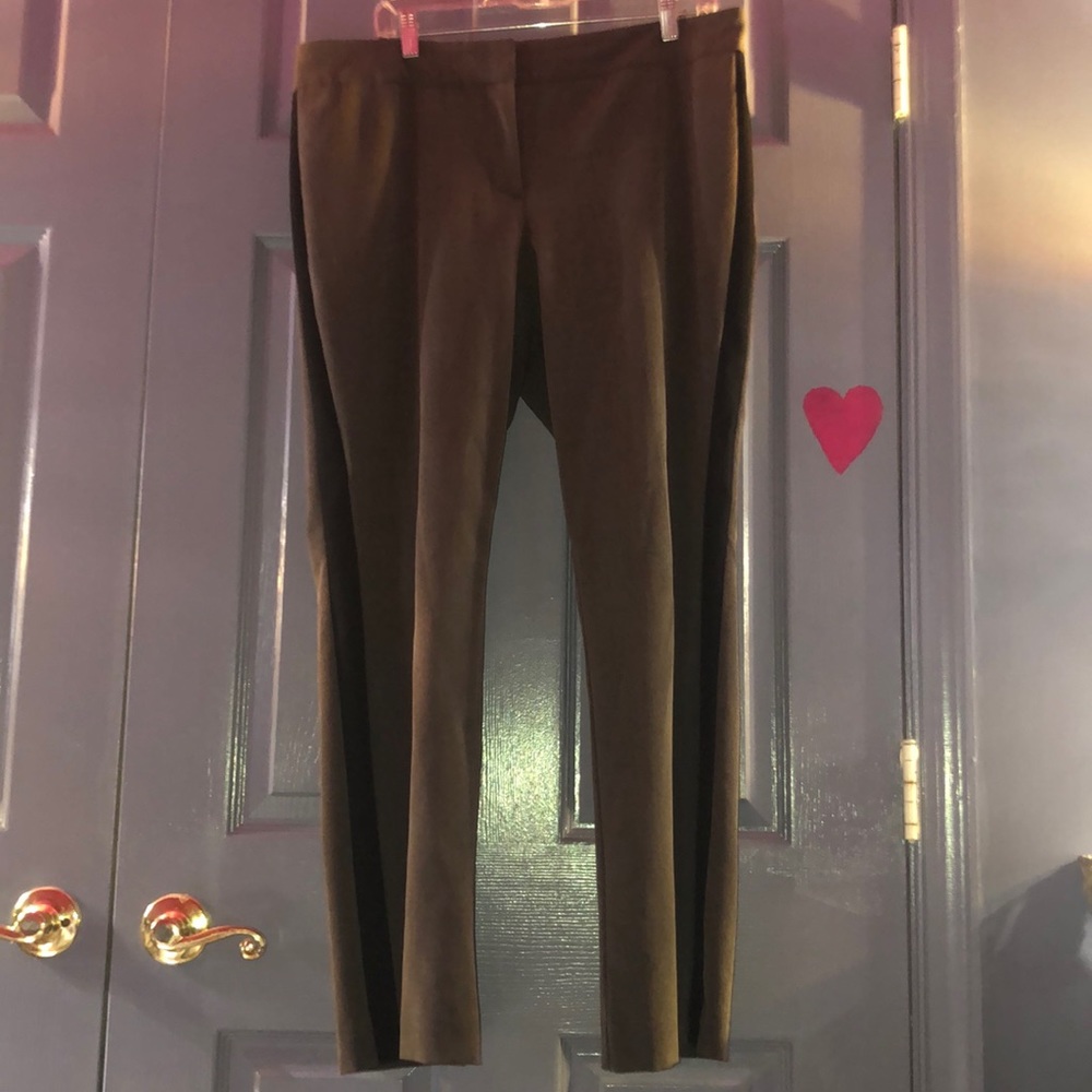 Nine.Eight Gray Trousers with Black Side Detail